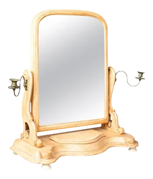 1870s English Victorian Dressing Table Mirror