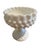 Fenton Art Glass Company Vintage Hobnail Milk Glass Compote, Likely Fenton For Sale - Image 4 of 7