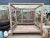 Modern style vintage solid teak poster canopy style daybed for use indoors or out. Beautiful natural teak with 4" x 4"...