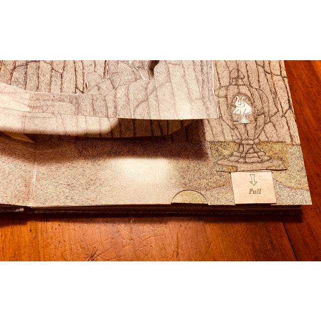 “ the Dwindling Party “by Edward Gorey a Classic Tale of a Family Created as an Interactive Journey With Spinners Tabs to Pull Surprises Throughout For Sale In Dallas - Image 6 of 11
