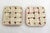 Green Pink Earthenware Bottle Coasters with Braided and Twisted Details from Vallauris, 1950s, Set of 2 For Sale - Image 8 of 10