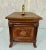 Vintage Large Faux Bamboo and Rattan Memory Keepsake Box With Decorative Brass Handle For Sale In Mobile - Image 6 of 10