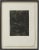Enrico Della Torre, Black and White Abstract Composition, Engraving, 2016, Framed For Sale - Image 11 of 11