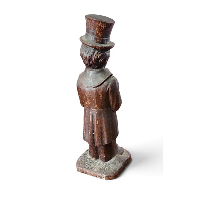 1940s Syracuse Ornamental Co ~ Syroco Woodlite "Old Codger" Corkscrew Figurine. Shows some age with some worn areas and...