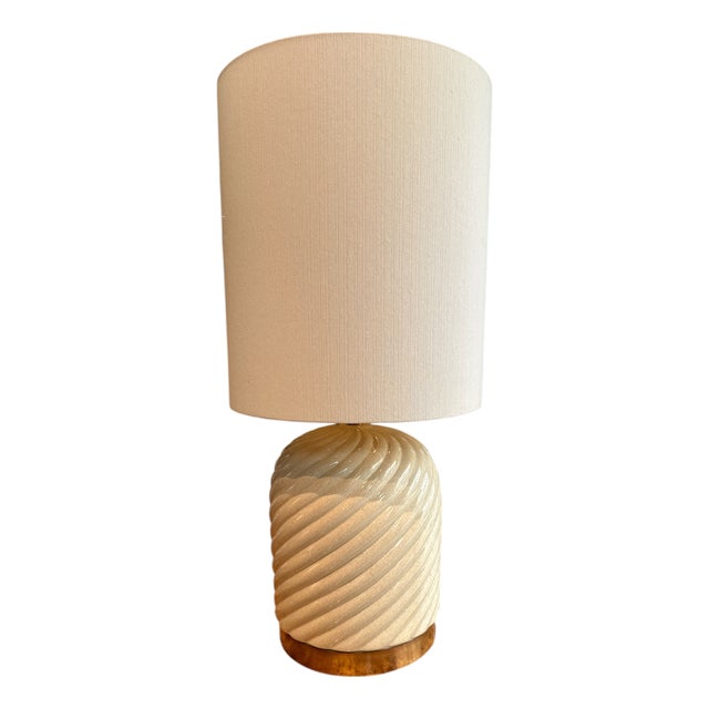 Ceramic Table Lamp by Tommaso Barbi, Italy, 1970s For Sale