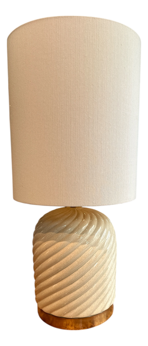 Ceramic Table Lamp by Tommaso Barbi, Italy, 1970s