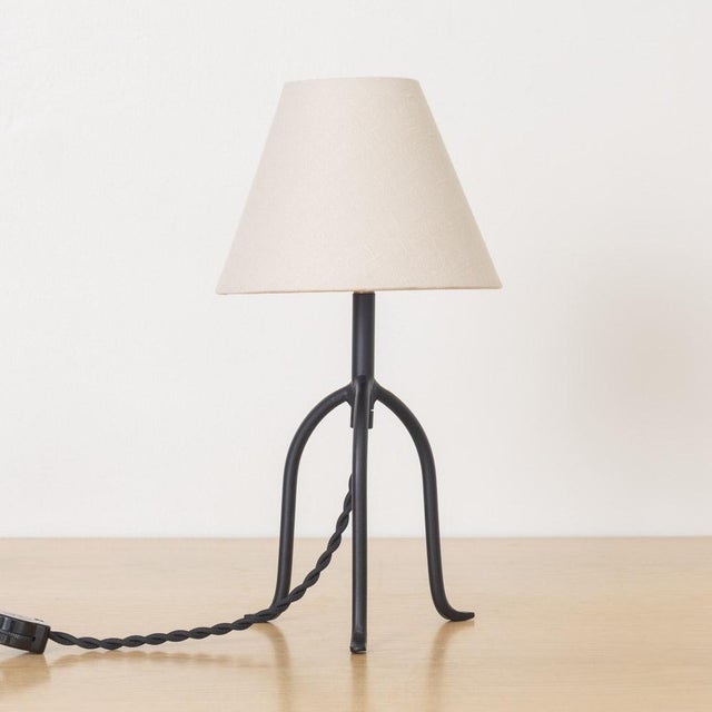 Not Yet Made - Made To Order Contemporary Panoplie Petite Iron Tripod Lamp For Sale - Image 5 of 11