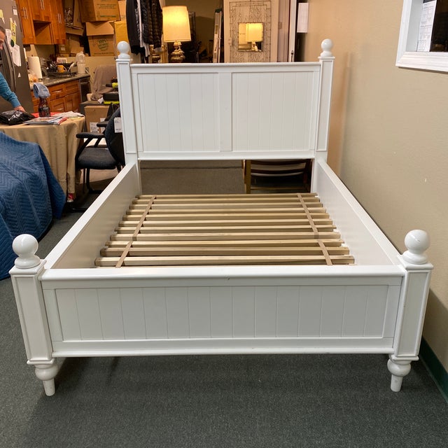 Full Size Pottery Barn Thomas Bed Frame Chairish
