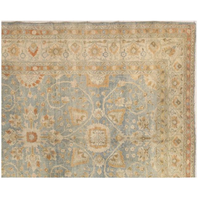 Antique Tabriz rugs are distinguished by their excellent weave and by their remarkable adherence to the classical...