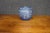 Czech Libochovice Blue Glass Ball Vase For Sale - Image 4 of 8