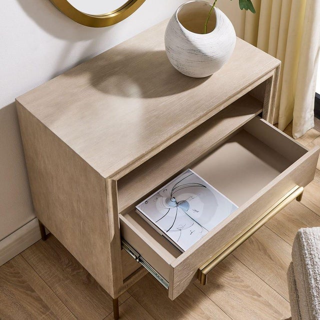 Wood Newly Made Alessia Side Table For Sale - Image 7 of 11