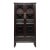 Antique Chinese Diamond Lattice Display Cabinet, 19th C. For Sale