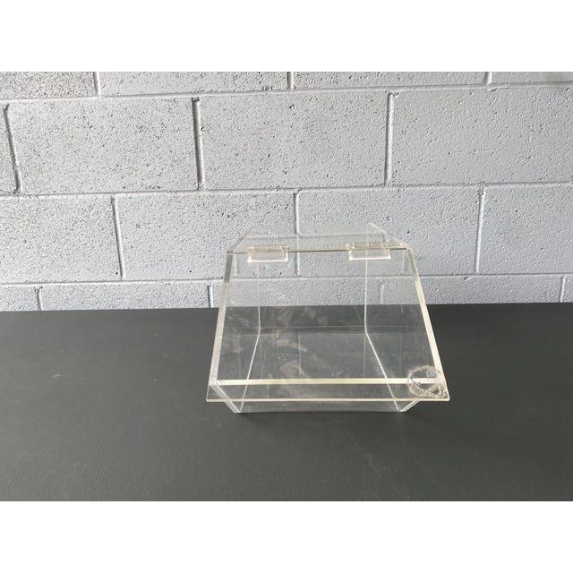 Acrylic Display / Storage Bin W/ Lift Open Top Chairish