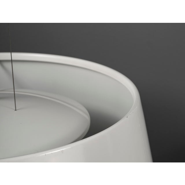 White Ceiling Lamp by C Halskov & Dalsgaard for Ikea, 2000s For Sale - Image 8 of 11