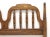 Mediterranean Thomasville Segovia Oak Spanish Mediterranean Queen Size Short Post Headboard For Sale - Image 3 of 8