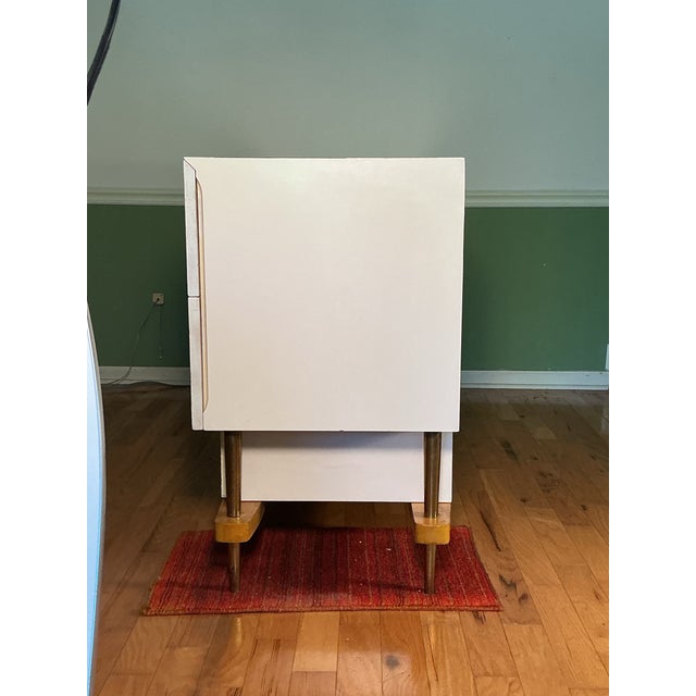 Italian Mid Century Modern Bedroom Dresser Chest 6 Drawer, Circa 1950s For Sale In Greenville, SC - Image 6 of 12