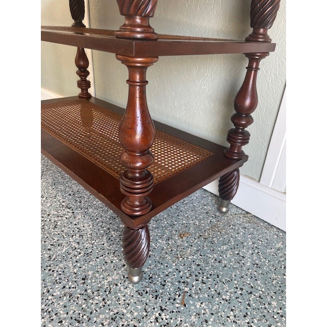 Baker Furniture Company 1980s Console Table by Milling Road a Division of Baker Furniture For Sale - Image 4 of 10