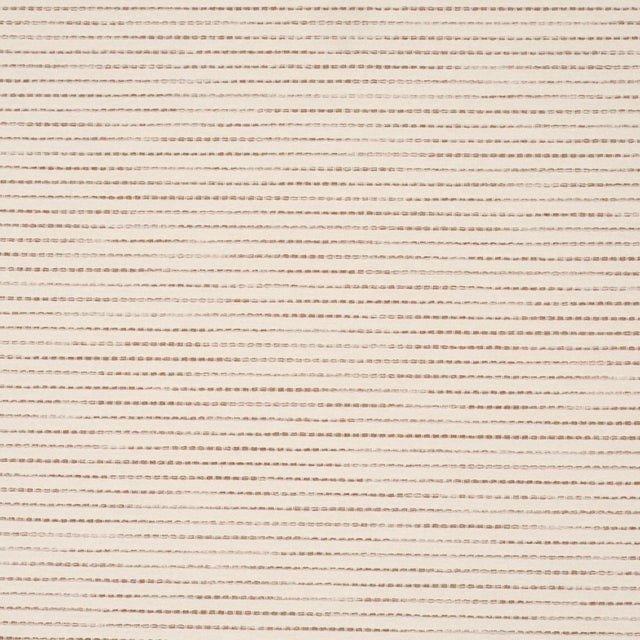 Schumacher Sample - Schumacher Austen Performance Stripe Fabric In Neutral For Sale - Image 4 of 4