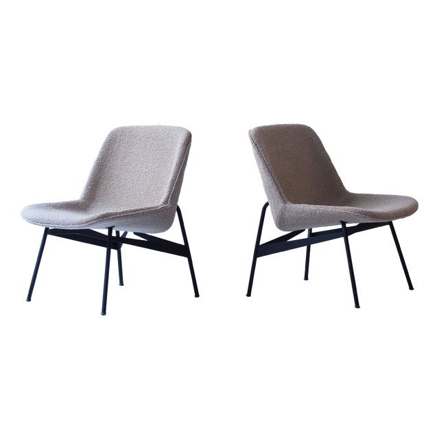 Swedish Modern Lounge Chairs by Hans-Harald Molander for Nordiska Kompaniet, 1950s, Set of 2 For Sale