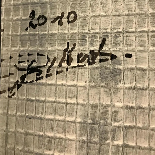 Contemporary Gilbert Pauli, Birth and Mourning No.9, Acrylic on Plaster, 2010 For Sale - Image 3 of 7