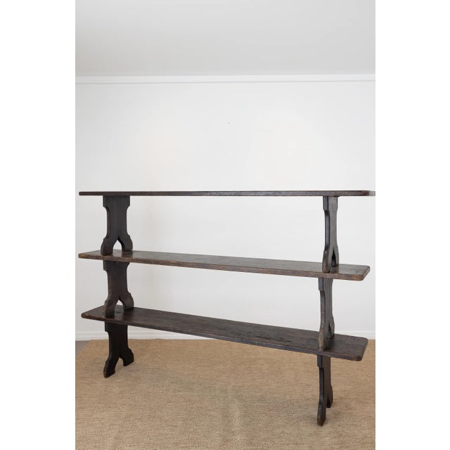 Early 20th Century Antique English Oak Bench - Circa 1910 For Sale - Image 5 of 8