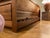 Custom Solid Teak Convertible Sofa Queen With Futon and Back Cushion For Sale - Image 4 of 10