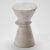 Beige Crackle Side Table by Perler Limited Edition Dimensions: Ø 31 x H 50 cm. Materials: Jesmonite. Weight: 15 kg. Beige...