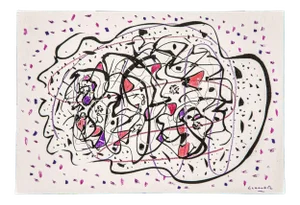Maurizio Gracceva, Abstract Composition, Original Drawing, 2010