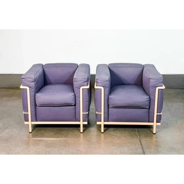 LC2 Armchairs by Le Corbusier for Cassina, Set of 2 For Sale - Image 15 of 18