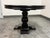 2010s Aspen Antique Ebony Round Dining Table, 48 Inches. For Sale - Image 5 of 12