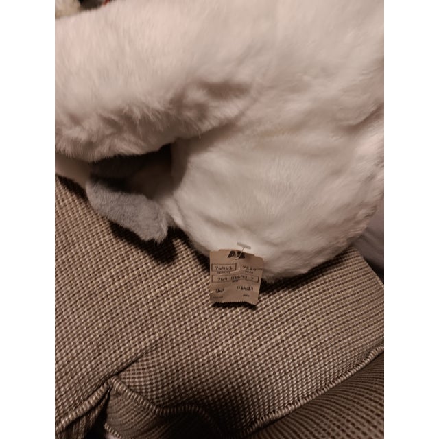 Textile 1987 Pristine (Stored) A&s Abearham Christmas Bear and Mouse For Sale - Image 7 of 7