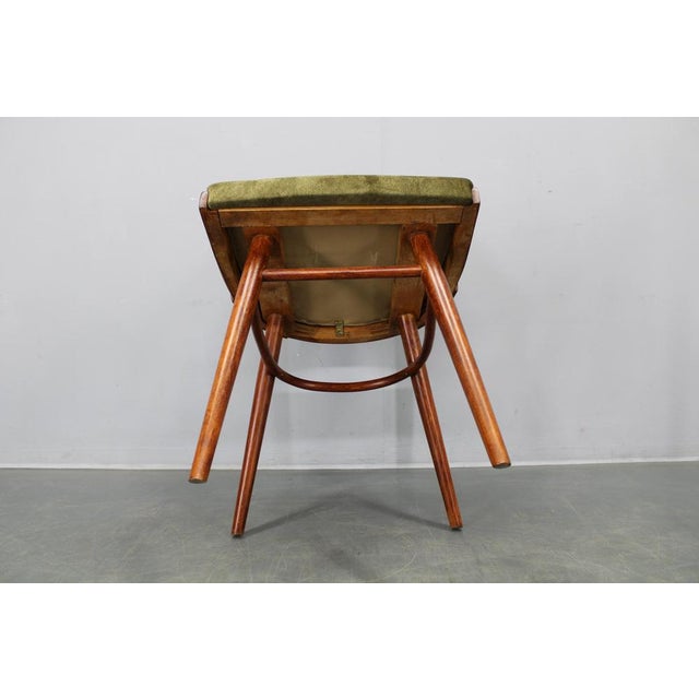 Mid-Century Model Ton 514 Dining Chairs attributed to Osvald Haerdtl for Ton, 1960s, Set of 4 For Sale - Image 15 of 16