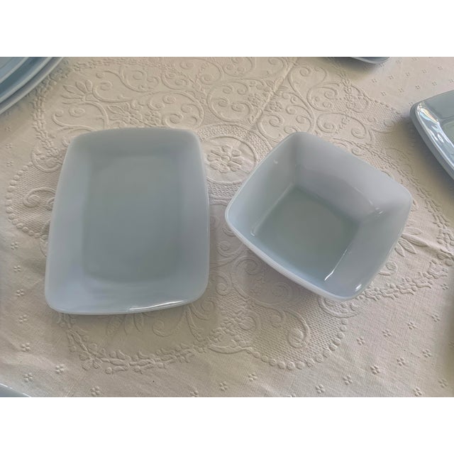 Mid-Century Modern 1950's Fire King Azurite Blue Glass Dishes Set- 22 Pieces For Sale - Image 3 of 12