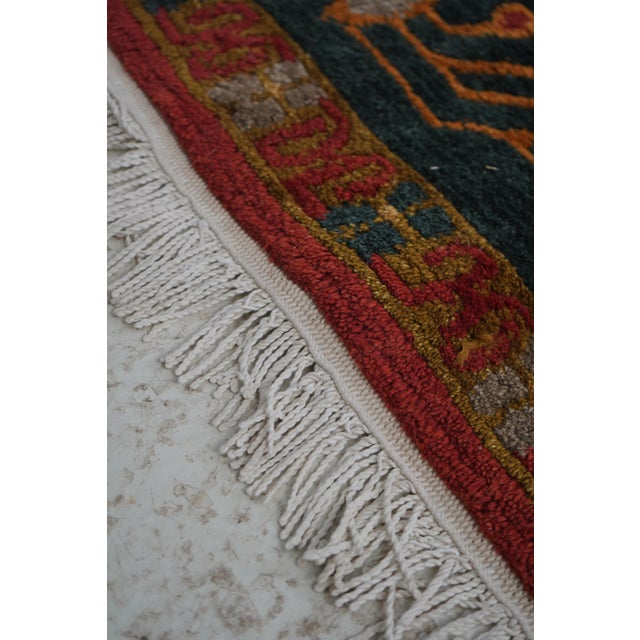 Donegal Branches Arts & Crafts 8 X 10 Wool Rug For Sale - Image 10 of 12