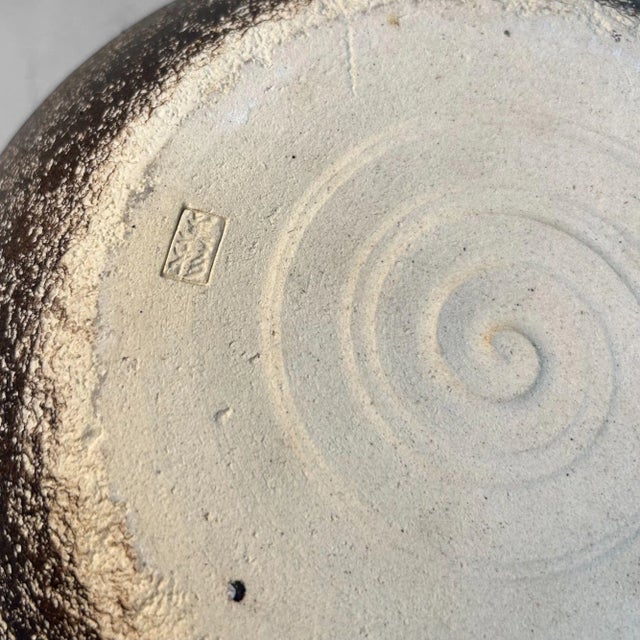 Shigaraki Ceramic Sculptural Ikebana Vase, 1970s For Sale - Image 15 of 17