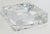 Late 20th Century Vintage Modern Square Glass Ashtray For Sale - Image 5 of 7