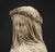 Contemporary Bust of Veiled Lady in Reconstructed Carrara Marble For Sale - Image 3 of 5