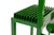 Mid-Century Modern Robert Whitton Prototype Chair #2 in Green For Sale - Image 3 of 6