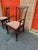 Brown Early 20th Century Antique Federal Style Fiddle Back Chippendale Style Dining Chairs . Set of 4 For Sale - Image 8 of 17