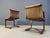 Asko Vintage Leather and Plywood Chairs from Asko Pajamies, Finland, 1970s, Set of 6 For Sale - Image 4 of 13