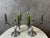 Vintage Candlesticks in Metal, 1950s, Set of 2 For Sale - Image 9 of 9