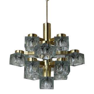 1970s Gaetano Sciolari for Lightolier Italian Modern Light Fixture For Sale