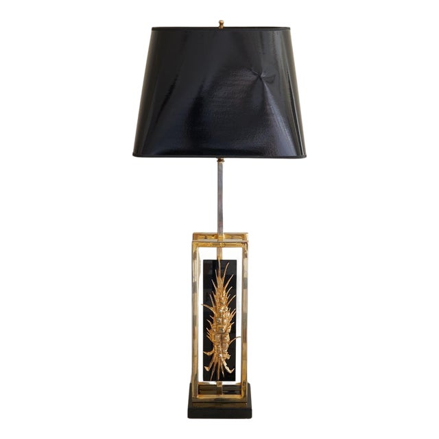 1970s French 'Candeeiro de Mesa’ Table Lamp by Philippe Cheverny For Sale