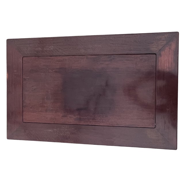 Wood Mid 20th Century Rosewood Japanese Formal Dining Table For Sale - Image 7 of 7