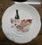 1990s Philippe Deshoulières “Edition Louiroux” French Porcelain Dessert Plates – Set of 5 For Sale - Image 4 of 8
