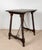 Spanish Barley Twist Side Table with Wrought Iron Stretchers, 1930s For Sale - Image 6 of 11