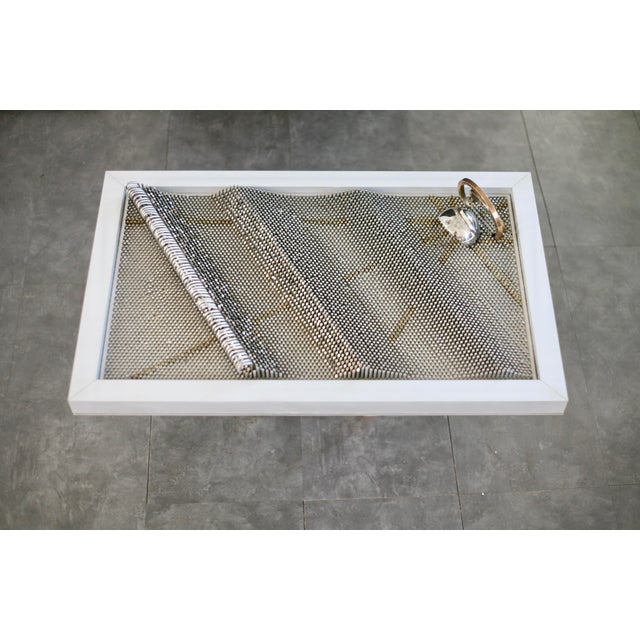 Sculpture, 1980s, Steel Rods with Aluminum Support For Sale - Image 15 of 18