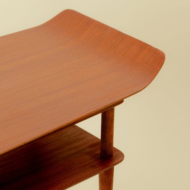 1960s Mid-Century Modern British Teak Side Table by Ewart Myer for Horatio Myer & Co, 1960s For Sale - Image 5 of 6