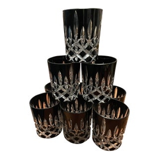 Riedel Laudon Tumbler Rocks Glass Whiskey Glass - Set of 9 For Sale