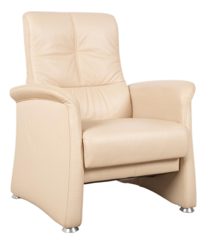Model 6001 Leather Armchair in Cream from Himolla
